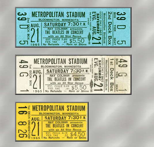 Beatles Tickets